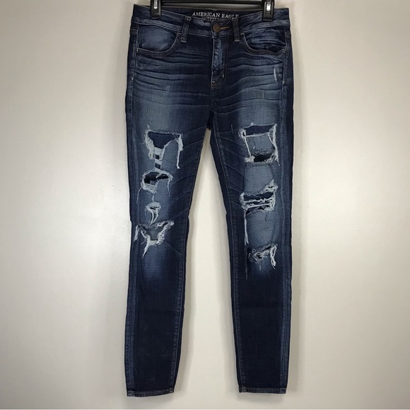 American Eagle Outfitters Denim - American Eagle Outfitters Distressed Jegging Jeans Women’s 4